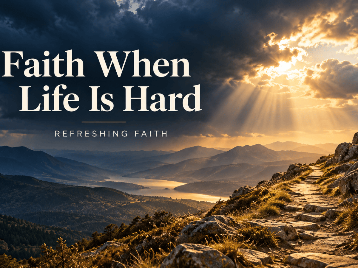Faith When Life is&nbsp;Hard