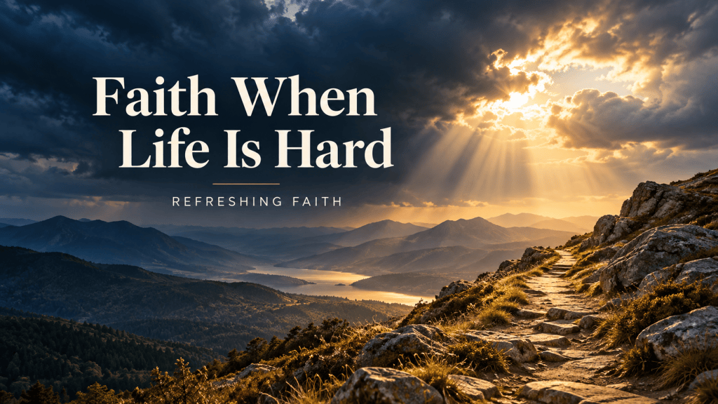 Faith When Life is&nbsp;Hard